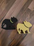 2x Metalen decoratie Bully van Ikea=2,50euro, Ophalen of Verzenden, Zo goed als nieuw