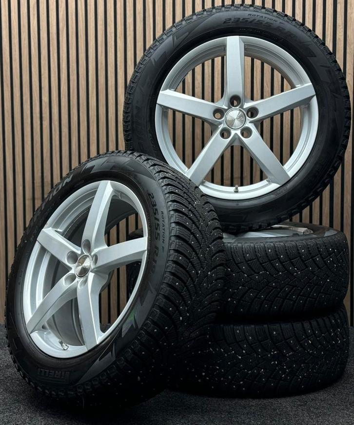 19 inch Image Atom - Toyota RAV4 Sienna 5x114,3 ET40 Pirelli, Auto-onderdelen, Banden en Velgen, Banden en Velgen, Winterbanden