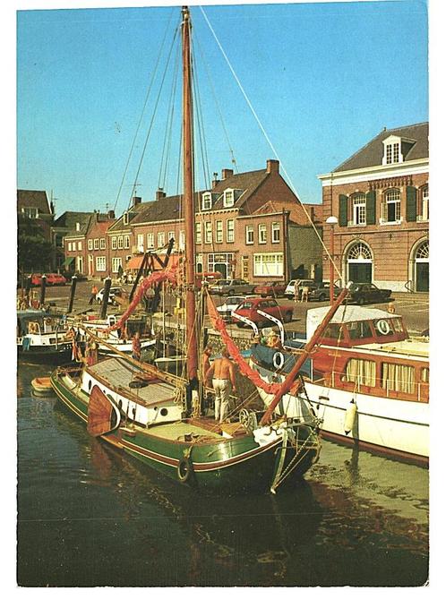 903090	Willemstad	1978 Tjalk	zeilboot	Binnenhaven	Gelopen me, Verzamelen, Ansichtkaarten | Nederland, Gelopen, Noord-Brabant, 1960 tot 1980