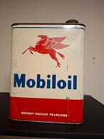 Vintage Mobiloil Blik - Socony-Vacuum Française, Antiek en Kunst, Ophalen of Verzenden