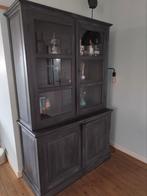 Gepimpte donkergrijze buffetkast, Huis en Inrichting, Kasten | Buffetkasten, Ophalen, Gebruikt, 100 tot 150 cm, 200 cm of meer