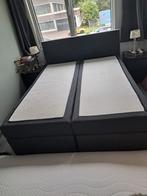 Boxspring 160x200 - Gebruikt, Ophalen, Gebruikt, Tweepersoons, 200 cm
