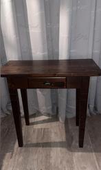 side table, Huis en Inrichting, Tafels | Sidetables, Ophalen, Gebruikt, 50 tot 100 cm, Overige houtsoorten