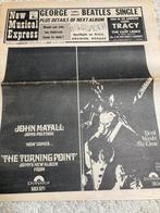 NME 1969 oa GEORGE HARRISON Jethro Tull, Boeken, Ophalen of Verzenden, Muziek, Film of Tv