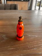 Oranje parfumflesje met kroon, Ophalen of Verzenden