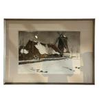 Tjeerd Bottema (1884-1940) - 'Dooiweer', Antiek en Kunst, Ophalen of Verzenden