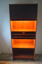 Archiefkast, hout met roldeur en verlichting, Ophalen, Gebruikt, 50 tot 100 cm, 150 tot 200 cm