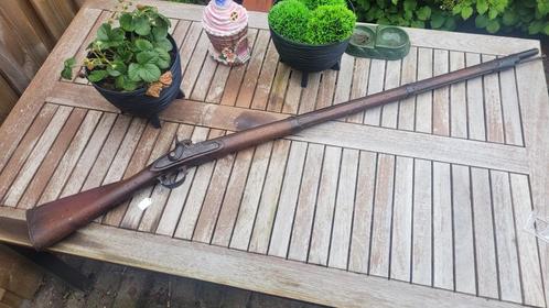 Vrijgesteld usa springfield 1825 geweer onklaar, Antiek en Kunst, Antiek | Overige Antiek, Ophalen of Verzenden