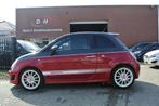 Fiat 500 1.4-16V Abarth airco leder apk 02-10-2026 inruil mo, Voorwielaandrijving, Euro 5, Gebruikt, 4 cilinders
