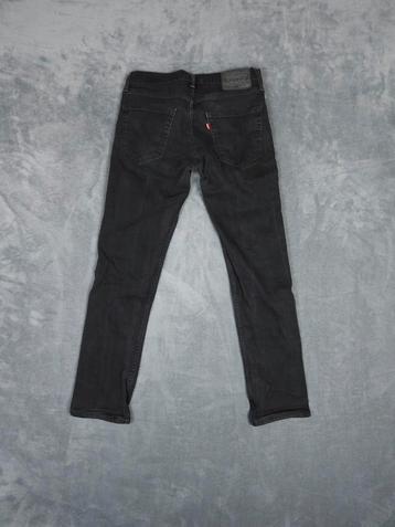 Levis 511 Broek W32 L32 Zwart Denim Slim Fit Jeans beschikbaar voor biedingen