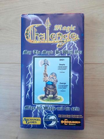 Excalibur miniaturen - 12 tinnen dwarfs en 1 sorceress