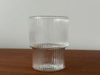 Ferm Living Ripple Glas Helder Laag, Ophalen, Glas of Glazen, Overige stijlen, Glas