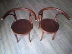 2 unieke Thonet cafestoelen, Huis en Inrichting, Stoelen, Ophalen, Gebruikt, Twee, Bruin