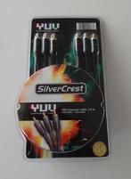 Silvercrest YUV Kabel - RCA naar RCA 2,5 meter NIEUW, Ophalen, Nieuw, 2 tot 5 meter, Overige kabels