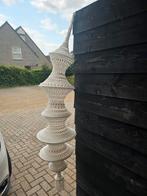Te koop een gehaakte lamp., Huis en Inrichting, Ophalen, Zo goed als nieuw