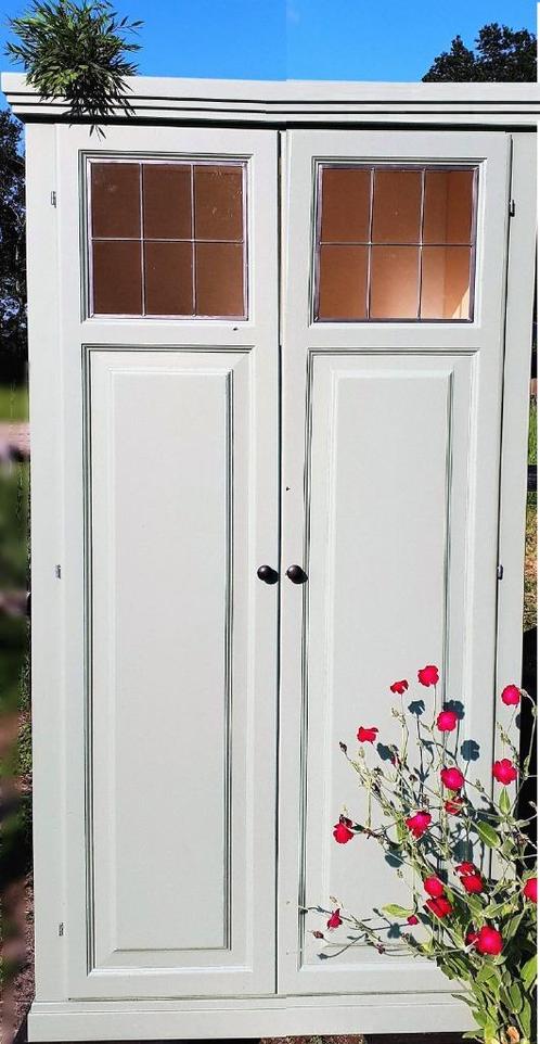 kast met Glas in Lood ruitjes.190 cm hoog, 105 breed 40 cm, Kinderen en Baby's, Kinderkamer | Commodes en Kasten, Gebruikt, 105 cm of meer