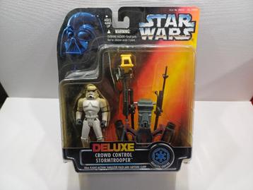 Star Wars Stormtrooper Deluxe Crowed Control POTF Sealed beschikbaar voor biedingen