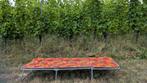 Franse Retro Vintage kampeerbed, stretcher, zon ligbed, Ophalen of Verzenden