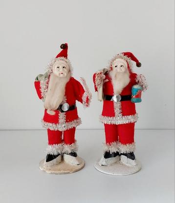 Antieke kerstman~kerstmannetjes beschikbaar voor biedingen