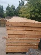 Partij prefab vloerdelen dak elementen houten wanden ( 034 ), Doe-het-zelf en Verbouw, Gebruikt, Nvt, Nvt, Hout