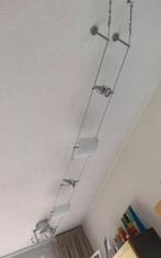 Spots op kabelsysteem, Ophalen, Zo goed als nieuw, Modern, Metaal