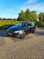 Seat Ibiza 1.2 51KW 2011 Zwart - Nieuwe APK, Auto's, Voorwielaandrijving, 1198 cc, Origineel Nederlands, Handgeschakeld
