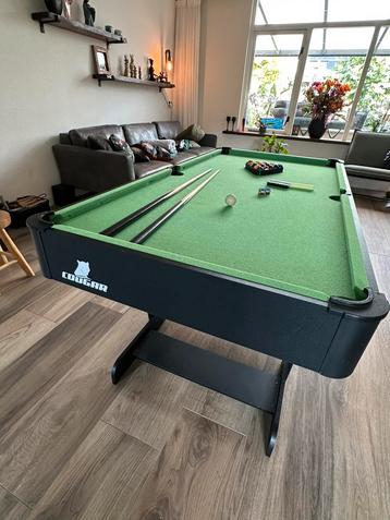 Leuke complete pooltafel te koop! beschikbaar voor biedingen