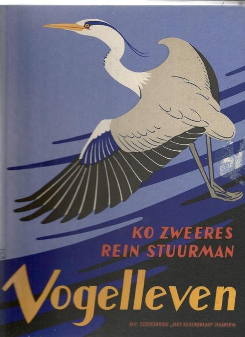 Plaatjesalbum Vogelleven deel 2  van Klaverblad 1952, Boeken, Prentenboeken en Plaatjesalbums, Gelezen, Plaatjesalbum, Ophalen of Verzenden