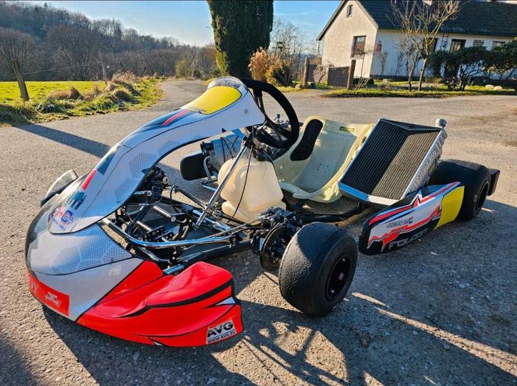 Falcon Parolin KZ Iame Screamer 2 Schakelkart, Sport en Fitness, Karting, Gebruikt, Kart, Ophalen