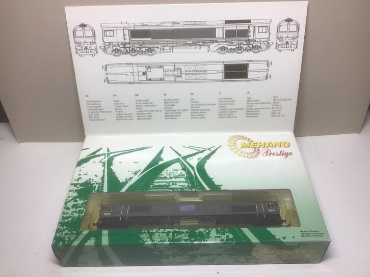 MEHANO T274-6607 class66 DLC PB19 wisselstroom en geluid, Hobby en Vrije tijd, Modeltreinen | H0, Zo goed als nieuw, Locomotief