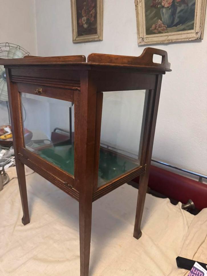 Antiek Theekastje, Antiek en Kunst, Antiek | Meubels | Kasten, Ophalen of Verzenden