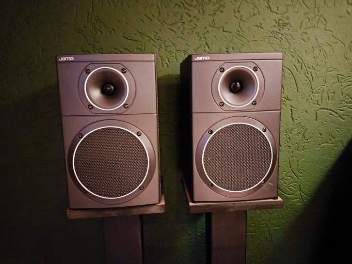 Jamo Compact 700 Speakers - Top Geluid!, Audio, Tv en Foto, Luidsprekers, Gebruikt, Front, Rear of Stereo speakers, Jamo, Ophalen
