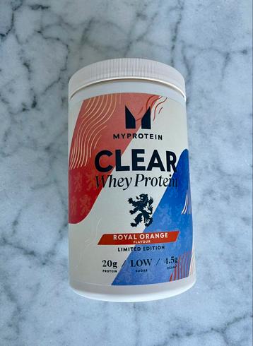 Myprotein - Clear Whey Protein - Royal Orange  beschikbaar voor biedingen