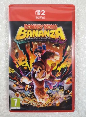 Donkey Kong Bananza - Nintendo Switch 2 - SEALED beschikbaar voor biedingen