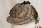 deerstalker Sherlock Holmes pet groen/bruin 59 en 60 NIEUW, Kleding | Heren, Hoeden en Petten, 60 cm (XL, 7½ inch) of meer, Nieuw