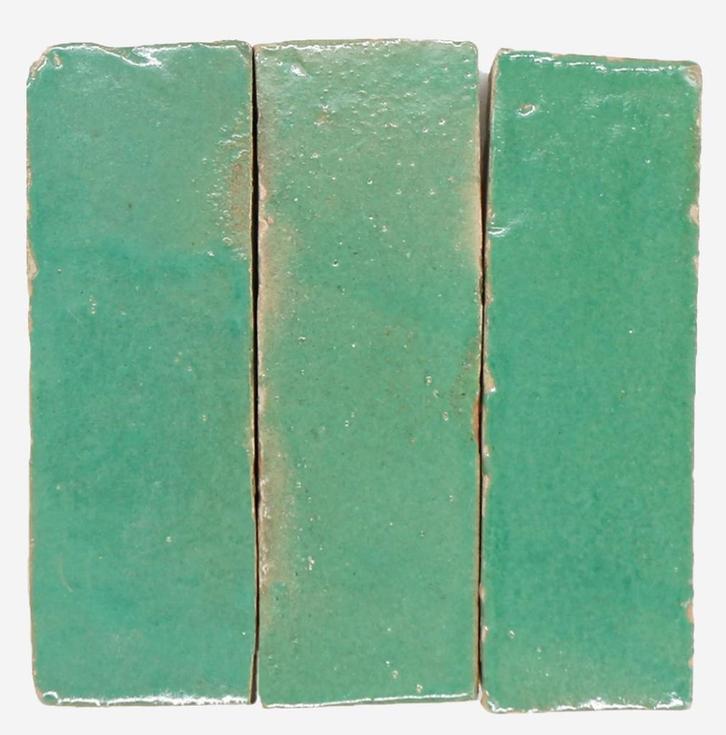 Handgemaakte Marokkaanse tegels 6.27m2, Doe-het-zelf en Verbouw, Tegels, Nieuw, Wandtegels, Keramiek, Minder dan 20 cm, Minder dan 20 cm