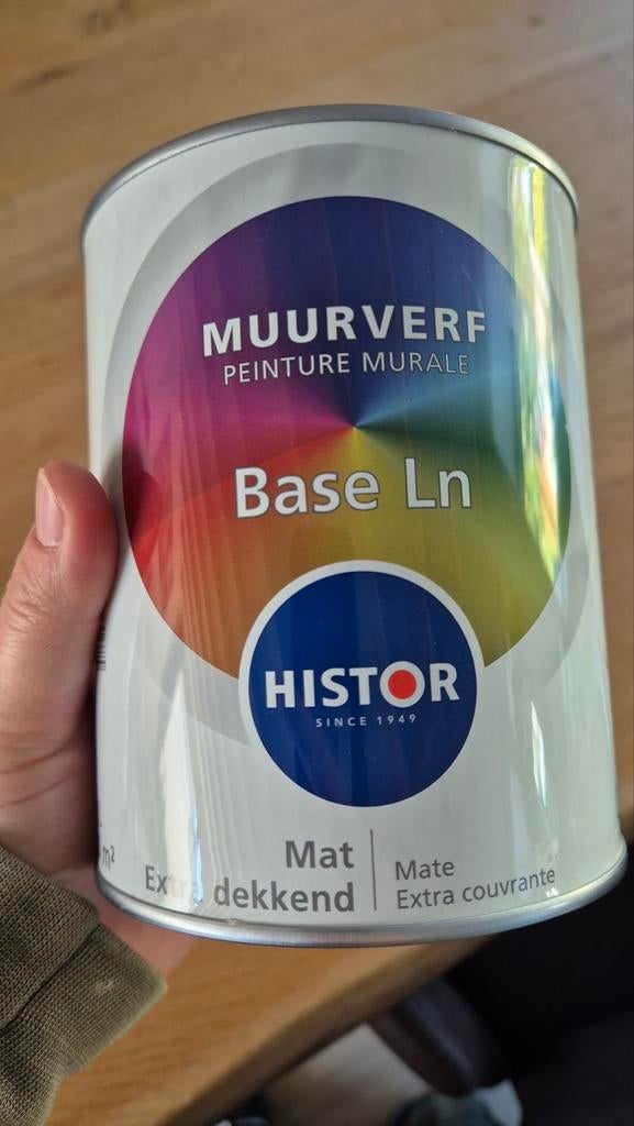 Histor Muurverf Heartwood, Minder dan 5 liter, Ophalen, Nieuw, Verf