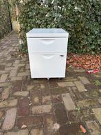 Witte Rolcontainer / Ladeblok, Ophalen, 50 tot 100 cm, Zo goed als nieuw, 3 of 4 laden