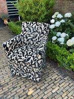 Armleuning stoel met stoffen afneembare bekeding., Huis en Inrichting, Fauteuils, Ophalen, Zo goed als nieuw, Minder dan 75 cm