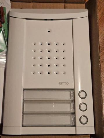 Ritto Intercom Systeem - 3 Belknoppen. Deurstation beschikbaar voor biedingen