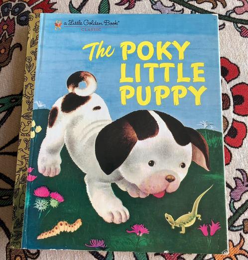 Een Gouden boekje Een Poky  Little Puppy Engelstalig, Boeken, Kinderboeken | Kleuters, Zo goed als nieuw, Gouden boekje, Ophalen of Verzenden