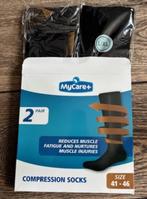 Compressiekousen met koper - 41/46 - 2 paar - unisex, Ophalen of Verzenden, Nieuw