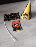 Plattegrond, feest hoedje en vlaggetje efteling 70 jaar, Ophalen of Verzenden