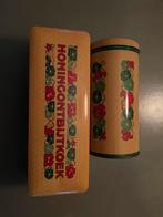 Verkade blik oostindische kers, Ophalen of Verzenden, Gebruikt, Koek(jes), Verkade