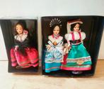 3 x vintage klederdracht pop Italië Eros Rome Venetië Como, Verzamelen, Poppen, Ophalen of Verzenden, Zo goed als nieuw, Pop