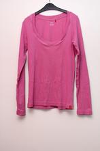 Esprit roze shirt wijde hals, XS, tshirt, lange mouwen, Maat 34 (XS) of kleiner, Esprit, Ophalen of Verzenden, Lange mouw