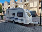 Hobby 440 SF Excellent Caravan - 2009 - Nieuwstaat!, Caravans en Kamperen, Caravans, 75 kg, Hobby, Treinzit, Particulier