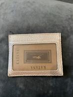Leren Portemonnee/Kaarthouder - Goude beige, Overige merken, Ophalen of Verzenden, Zo goed als nieuw, Roze