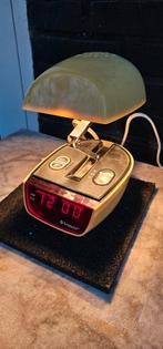 Vintage jaren 60 bedlampje / wekker., Antiek en Kunst, Curiosa en Brocante, Ophalen of Verzenden