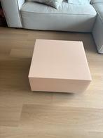 Hk living mirror block salontafel nude kleur 60x60, Huis en Inrichting, Tafels | Salontafels, 50 tot 100 cm, 50 tot 75 cm, Vierkant